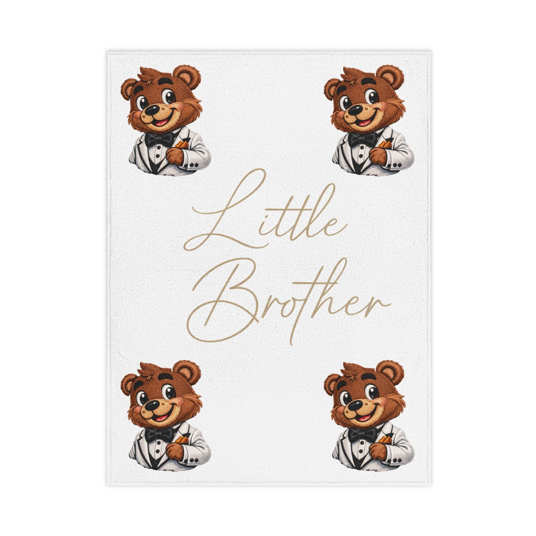 Little Brother Toddler Blanket