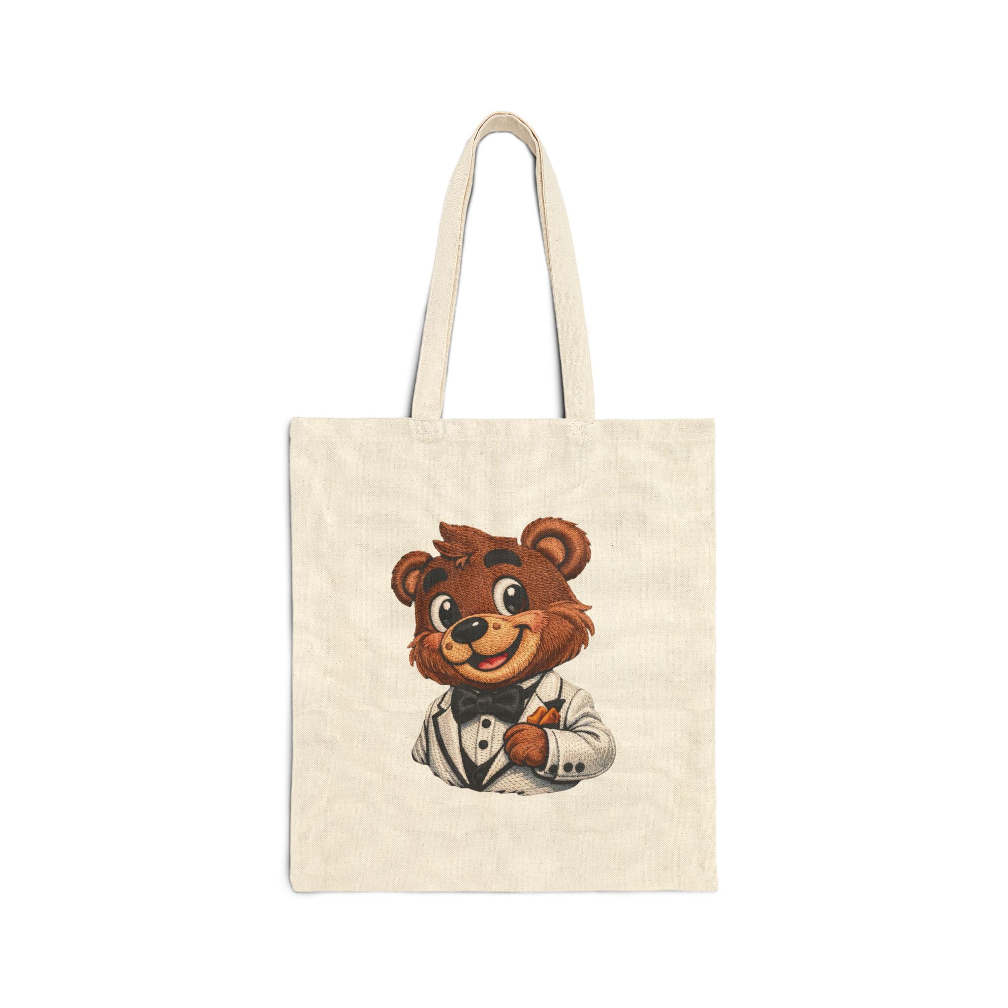 Little Brother Cotton Canvas Tote Bag