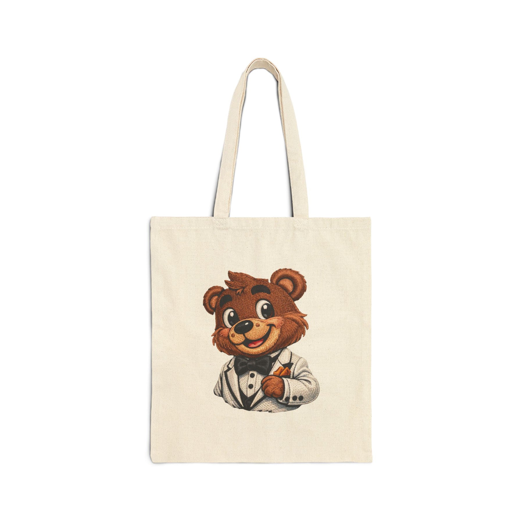 Little Brother Cotton Canvas Tote Bag