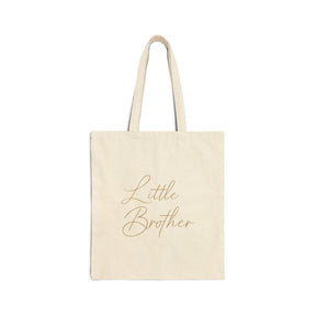 Little Brother Cotton Canvas Tote Bag