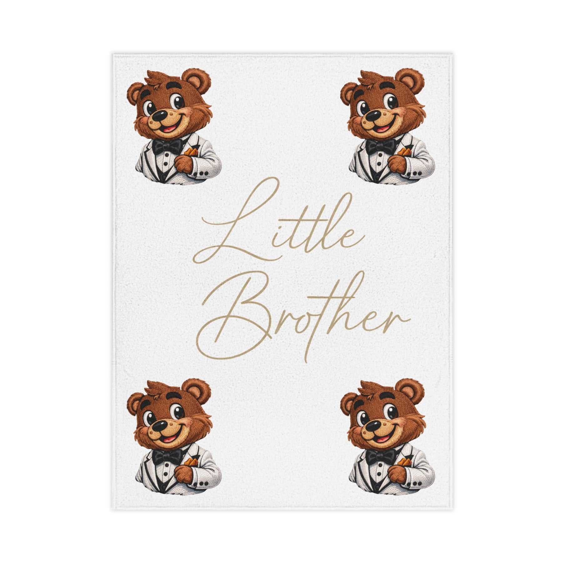Little Brother Toddler Blanket