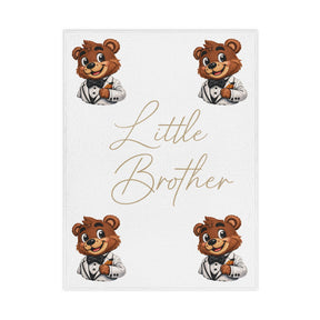 Little Brother Toddler Blanket