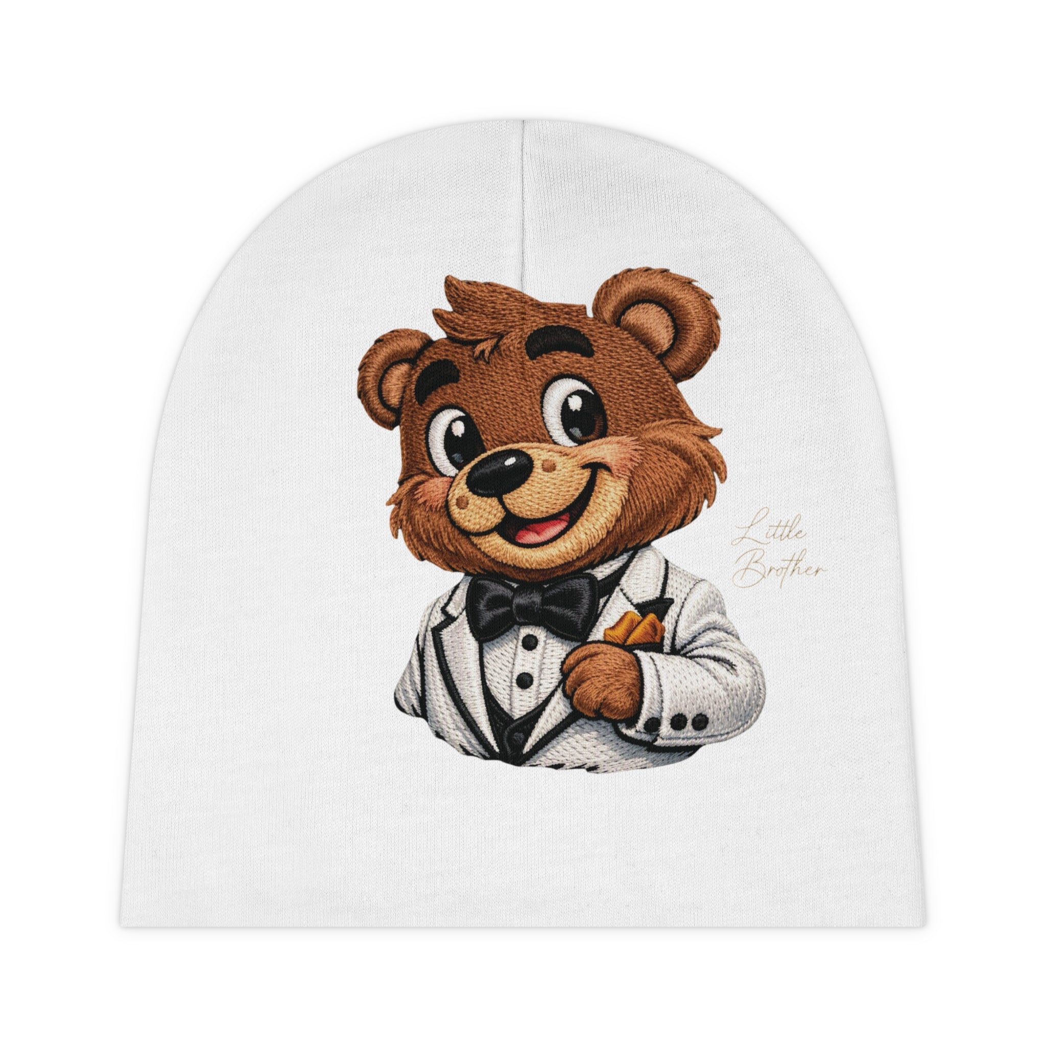 Little Brother Baby Beanie (AOP)