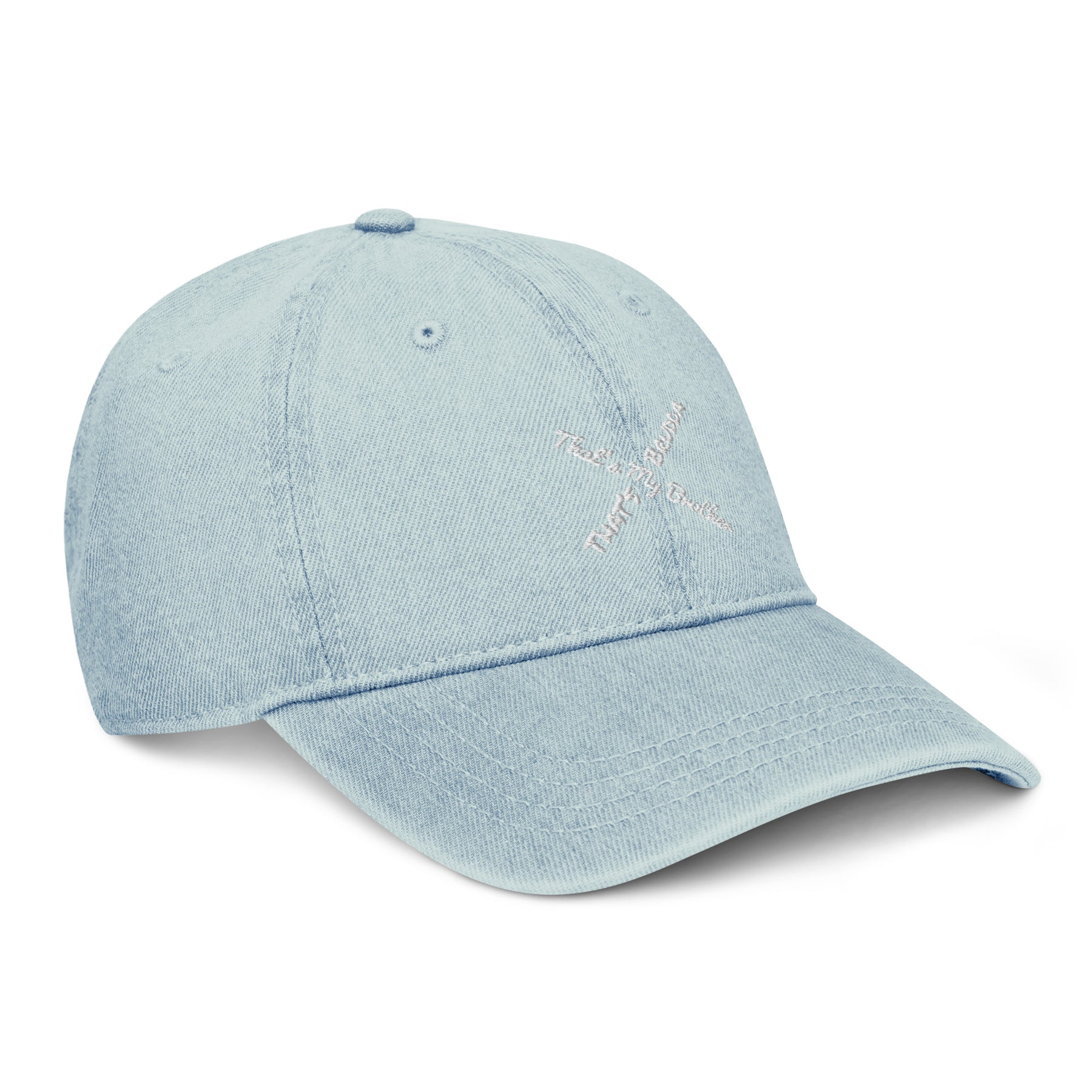 Washed Denim Hat